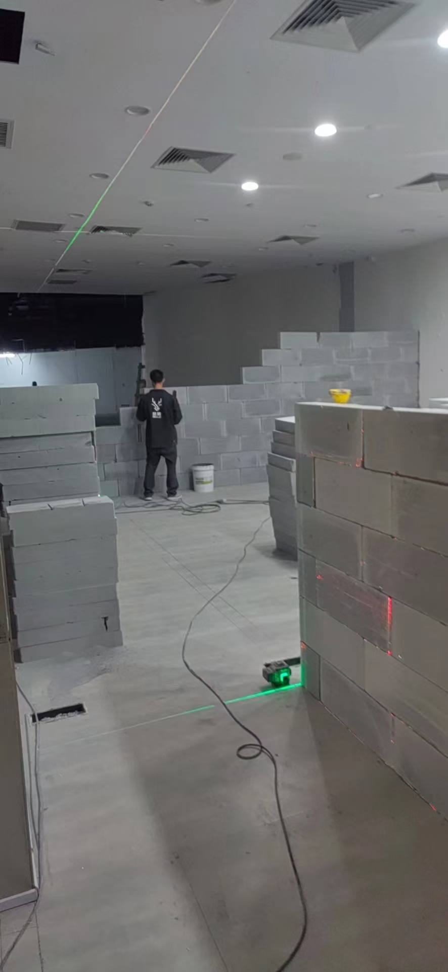 加气砖隔墙应用参考
